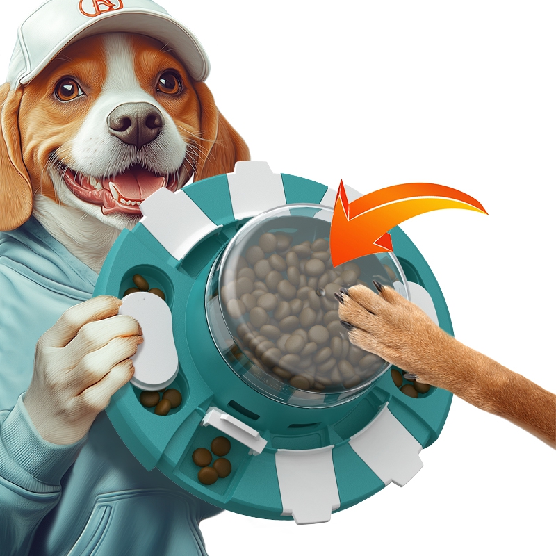 智慧猎犬 宠物益智玩具 趣味按压宝 