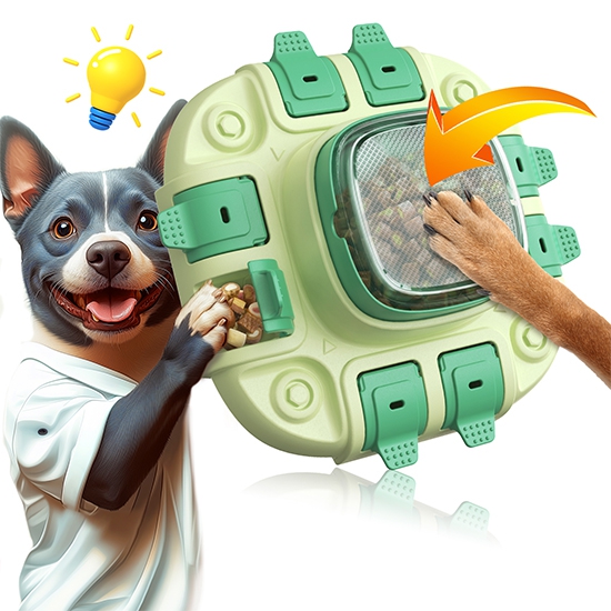 智慧猎犬 宠物益智玩具 美食城堡 