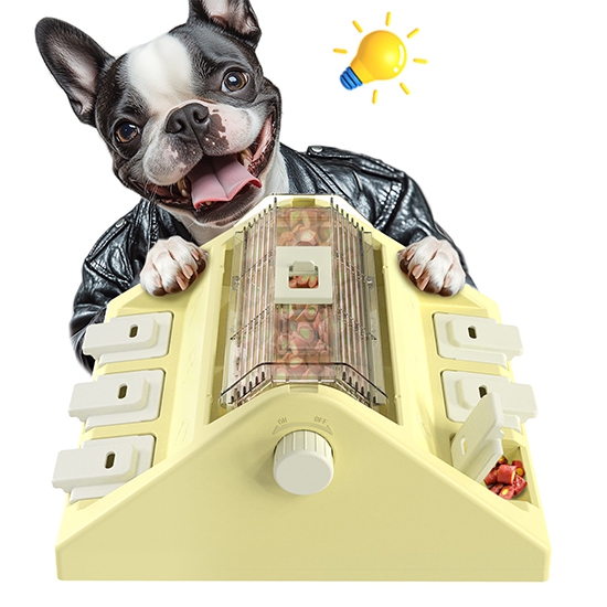 智慧猎犬 宠物益智玩具 聪明转转筒 