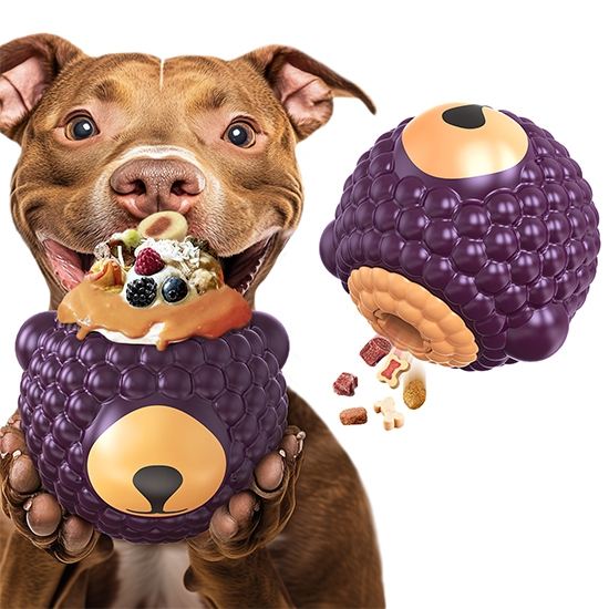智慧猎犬 宠物益智玩具 树莓零食玩具 